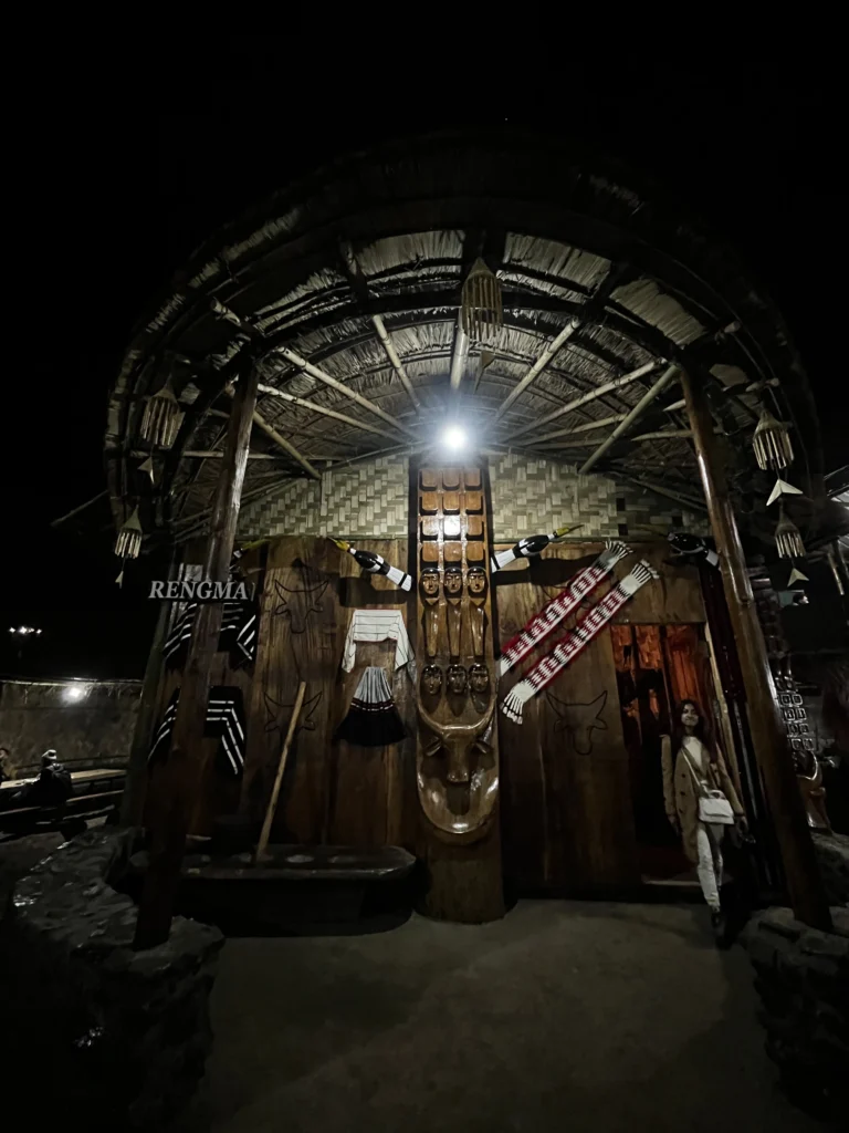 Rengma morung at Hornbill Festival